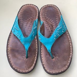 Keen Cush Bree Leather thong/flip-flop sandal